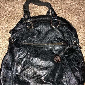 The Sak Black Leather Purse